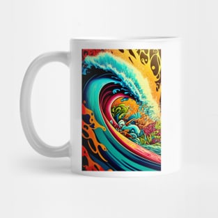 Graffiti Swell Mug